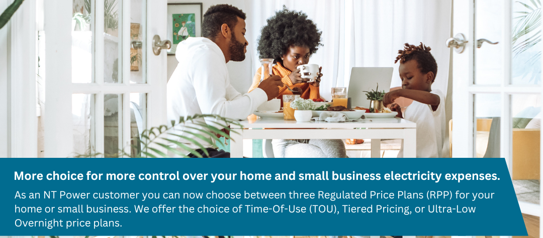 Customers can now choose between time-of-use, tiered, and ultra-low overnight price plans.