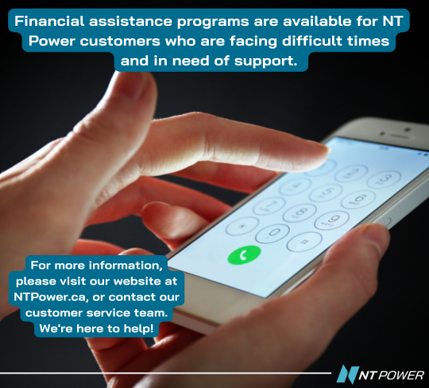 Financial Assistance Programs are Available